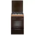 Плита комбинированная Gefest ПГЭ 5102-02 0001, 4 газовые конфорки, 55 л, эмалированная сталь, электроподжиг, коричневый