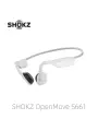 SHOKZ OpenMove S661- Открытые спортивные наушники Bluetooth - Беспроводные наушники с костной проводимостью - Бег и упражнения против пота, с наклейками