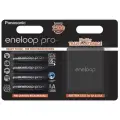 Аккумулятор Ni-Mh 2500 мА·ч Panasonic eneloop pro AA + кейс, в упаковке: 4 шт. BK-3HCDE/4CP+case