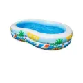 Бассейн надувной INTEX Swim Center Райская Лагуна, 56490, 262х160х46