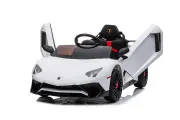 BDM Детский электромобиль Lamborghini Aventador SV Roadster 2WD 12V - BDM0931-WHITE