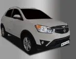 Дефлектор капота Ssang Yong Actyon New 2013 года
