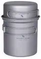 Туристические походные котелки из титана 750+300ml