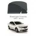 Каркасные автошторки на заднюю полусферу Renault Logan 2 Седан 4дв. (2013 - по н. в.)