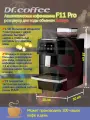 Автоматическая кофемашина Dr.coffee F11 PRO, 2л, сенсорное управление, черно-серая