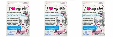 Floresan гидрогелевые патчи I love my skin Мезо-коктейль, 48г, 3уп