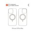 Чехол COMMO Hoop для Apple iPhone 16 Pro Max с поддержкой беспроводной зарядки, Linen
