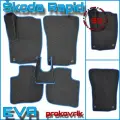 ЭВА(EVA) ЭВА коврики для Шкода Рапид 2/Skoda Rapid II 2020-2024г