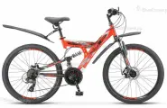 Велосипед подростковый Focus MD 24 18-sp , размер рамы/цвет; 16 Красный/чёрный 2022, STELS (Стелс)