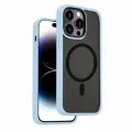 Чехол на айфон с MagSafe WiWU FGG-011 Protective для iPhone 14 - Светло-синий