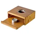 TeaStar Подставка для подогрева чайника свечой Бамбук, бежевый