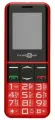 Телефон FinePower S185, 2 SIM, c большими кнопками, красный