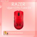 Razer Purgatory Viper V3pro, беспроводная мышь, профессиональная версия игровой мыши Faker limited, красный