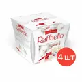 Конфеты Raffaello с цельным миндальным орехом, в кокосовой обсыпке 150 г 4 шт