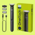 Philips OneBlade Триммер для бороды, бритва для лица QP1424/10