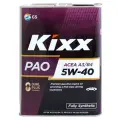 KIXX Масло моторное PAO 5w-40 API SN/CF, ACEA A3/B4 4л синтетическое