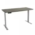 Стол с регулировкой высоты электрический LuxAlto LA-T33-2AR2 серый/дуб бежево-серый ЛДСП 135*80*2.5