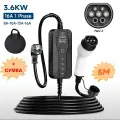 Зарядная станция устройство для электромобиля Type2 8А-16А 5метров 220В