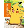 Раскраска по номерам Hachette Disney Coloriage, Pokemon: Colorie les chiffres et decouvre