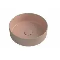 Накладная раковина ISVEA 36 см, лососёвый цвет, без отверстия для смесителя
