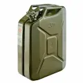 Канистра Premium 20 литров (20л) ГСМ, для бензина, металл 0.7 мм.