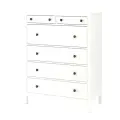 Комод Хемнэс Hemnes/ Кымор, 108x131x50см, 6 ящиков, белый