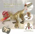 Робот динозавр радиоуправляемый Дилофозавр, 18 см, с аккумулятором / Динозавр на пульте управления