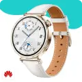 Умные часы Huawei Watch GT 5 Jana-B19L, AMOLED, нержавеющая сталь, золотистый/белый