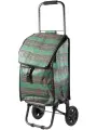 Сумка-тележка Рыжий кот, 20х84х32 см, зелeный