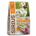SIRIUS PREMIUM Сухой корм для собак, ягненок, РИС, 2 кг