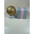 Мяч Chacott Practice Jewelry Ball 599 Gold, 17 см, липкая поверхность, с блеском, золотой