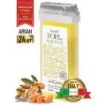 Воск в картридже Аргана ITALWAX Top Line Argan, 100 мл (комплект из 24 штук)