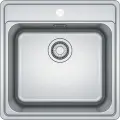 Мойка Franke BCX 610-51 TL (101.0689.942), накладная, нержавеющая сталь, 1 чаша, нет крыла, серебристый