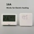 Умный беспроводной программируемый комнатный цифровой термостат, регулятор температуры, терморегулятор для электрического отопления