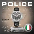 Наручные часы Police, черный, серебряный
