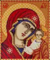 Алмазная мозаика Риолис Богоматерь Казанская 25x30 см, Иконы Святые Религия