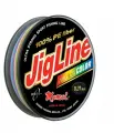 Плетеный шнур Jigline Multicolor, толщина 0,20 мм, тест 16 кг, длина 150 м, разноцветный