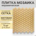 Мозаика керамическая (матовая) NS mosaic PS2326-07 26х30 см 5 шт (0.39 м²)