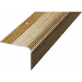 Уголок лука ПУ 02 1800.084 Дуб универсал алюминий 1800х54 мм