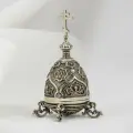 Колокольчик металлический Пасхальный, настольный из бронзы