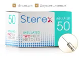 Sterex K5 стандартные изолированные двухсекционные иглы для электроэпиляции
