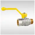 Кран шаровый  LD Pride 47.В-Н.Р GAS муфтовый (ВР/НР), латунь,     6.5 см Ду 40 (1 1/2) муфтовый (ВР/НР)