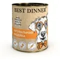 Best Dinner Бест Диннер консервы для собак High Premium Holistic, Натуральная индейка, 340 гр. по 12 шт.