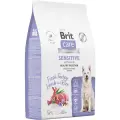 Сухой корм для собак всех пород с индейкой и ягненком Dog Adult Sensitive Healthy Digestion 12 кг BRIT CARE