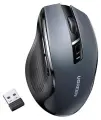 Мышь беспроводная Ugreen MU006 (90855), 2.4G 4000DPI, 2.4 GHz&BT, черный
