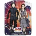 Звездные войны скульптура Рей из Джакку и Кайло Рен Набор игрушек с аксессуарами Силы судьбы Hasbro Disney Star Wars