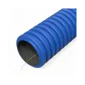 Промрукав Труба гофрированная двустенная ПНД гибкая тип 450 SN34 с/з синяя d32 50м PR15.0255