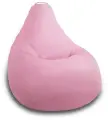 Кресло-мешок PUFON груша размер 3XL, нежно-розовый , материал дюспо