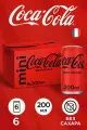 Газированный напиток Coca-Cola Zero (Кока-Кола Зеро), 6шт * 200 мл, Франция