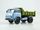 Коллекционная модель MODIMIO Минский-503Б самосвал, 1:43 (Легендарные грузовики №18), голубой/зеленый